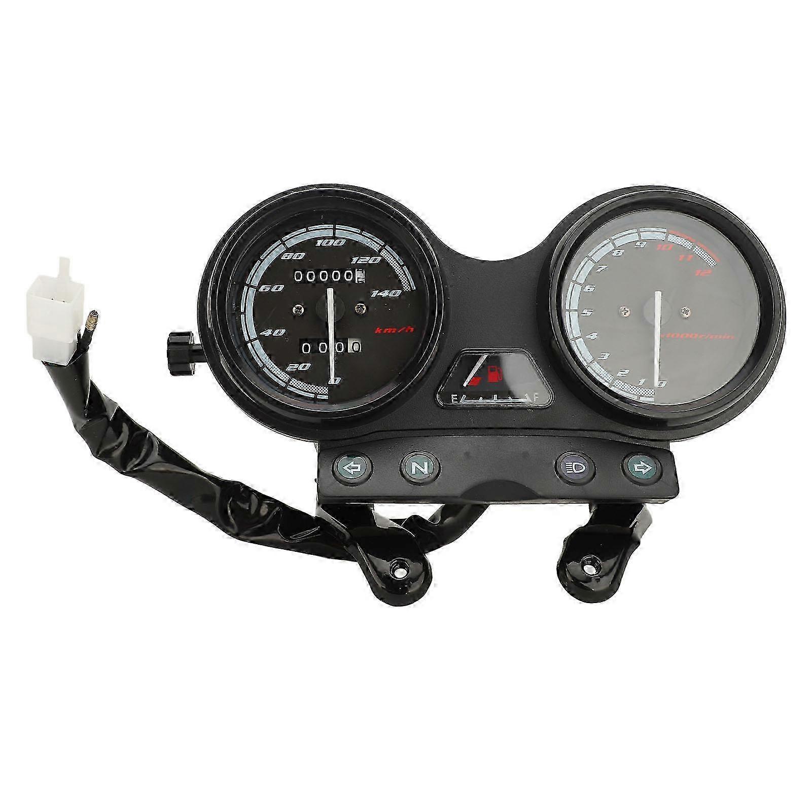 2025 12V Motorcycle Gauge Combo Precise Display Stylish Motorcycle Speedometer Odometer Gauge for YBR 125