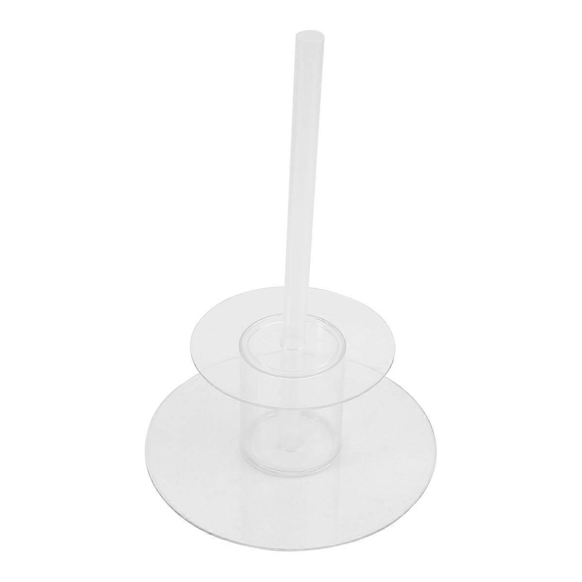 Cake Shape Base Stands Transparent Space-Saving Design for Cake Use Household Baking Tools