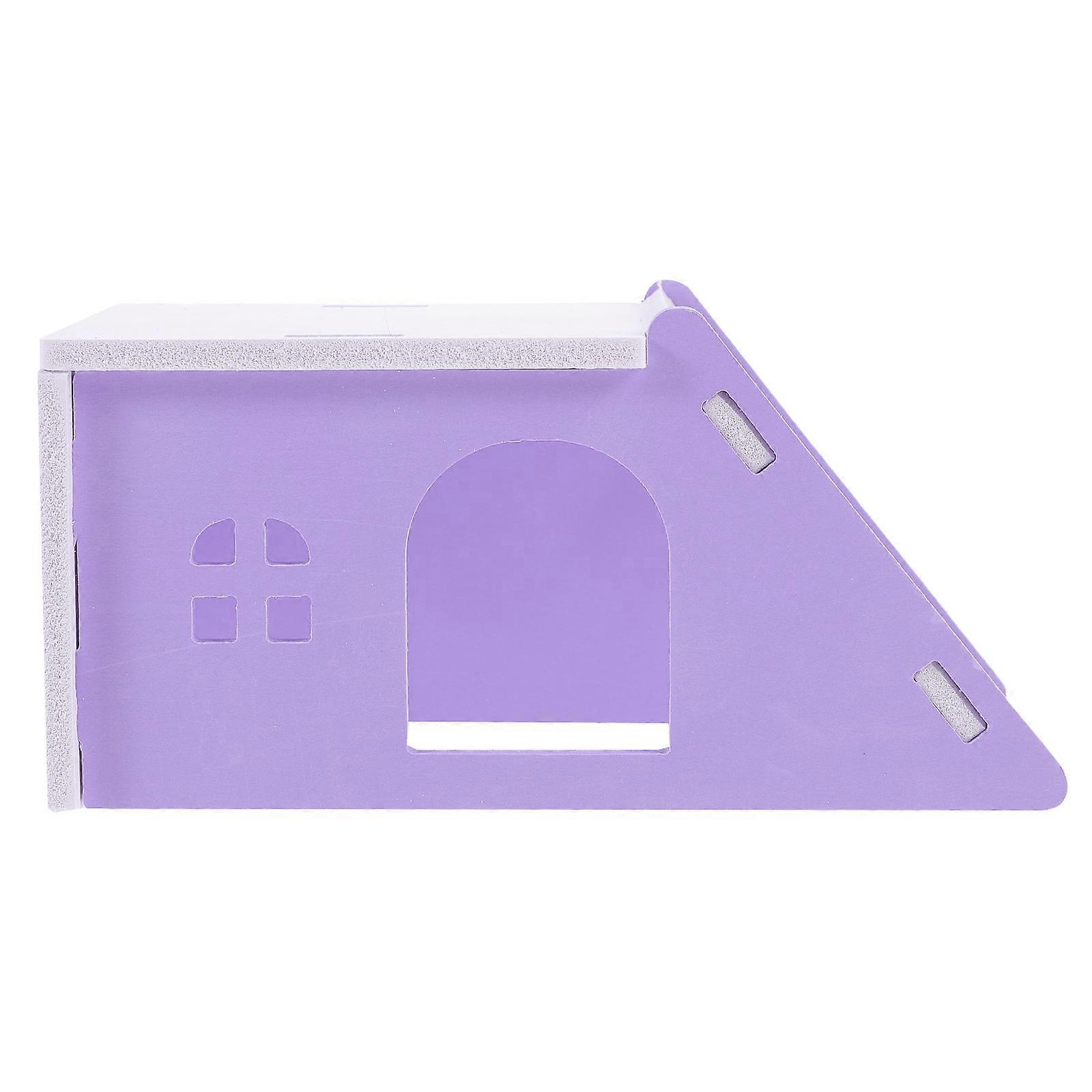 Hamster Hideouts Guinea Pig Hideout House for Cozy Nest 1 Piece PVC Material