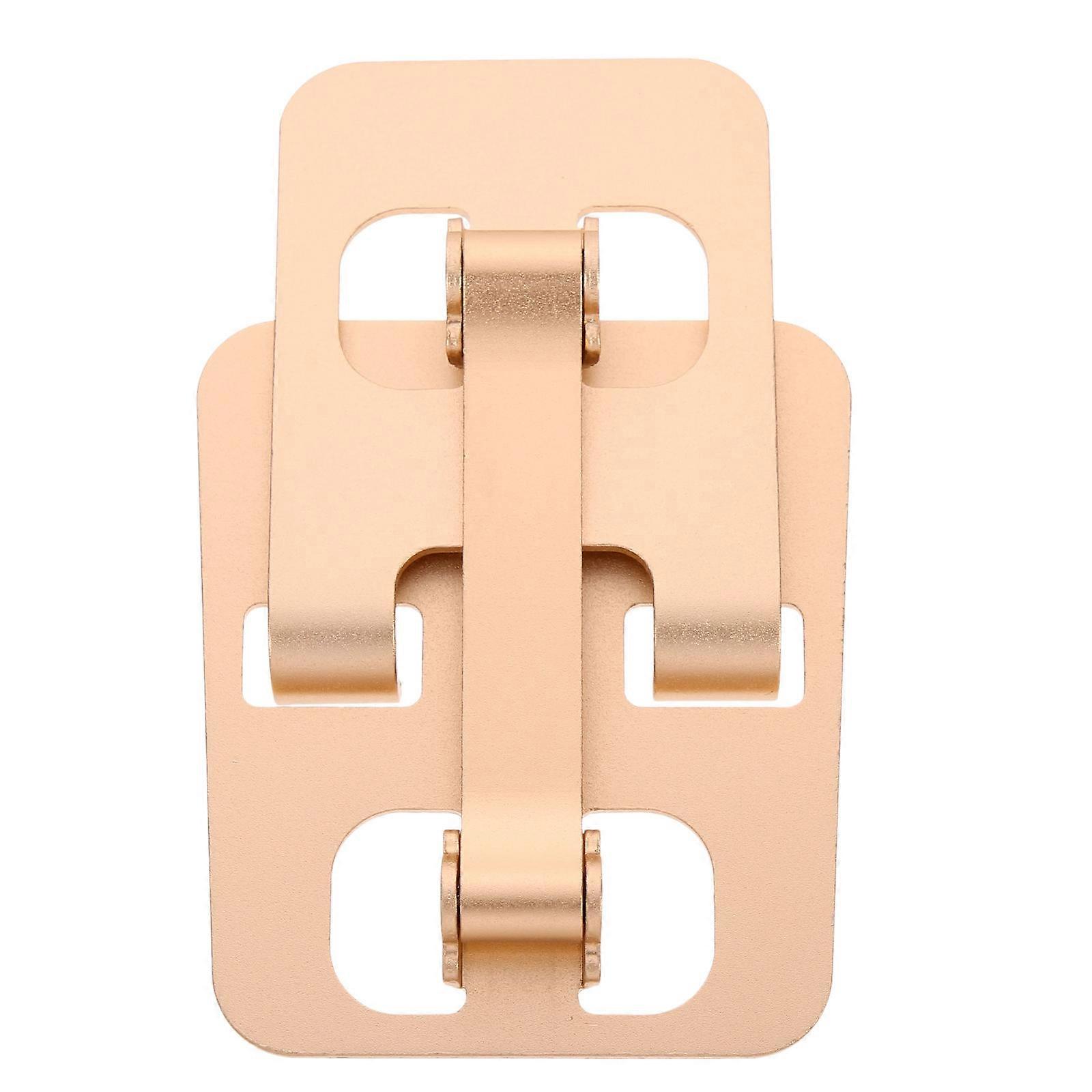Adjustable Phone Stand for Desk Golden 9X8CM Foldable Tablets 1Pcs