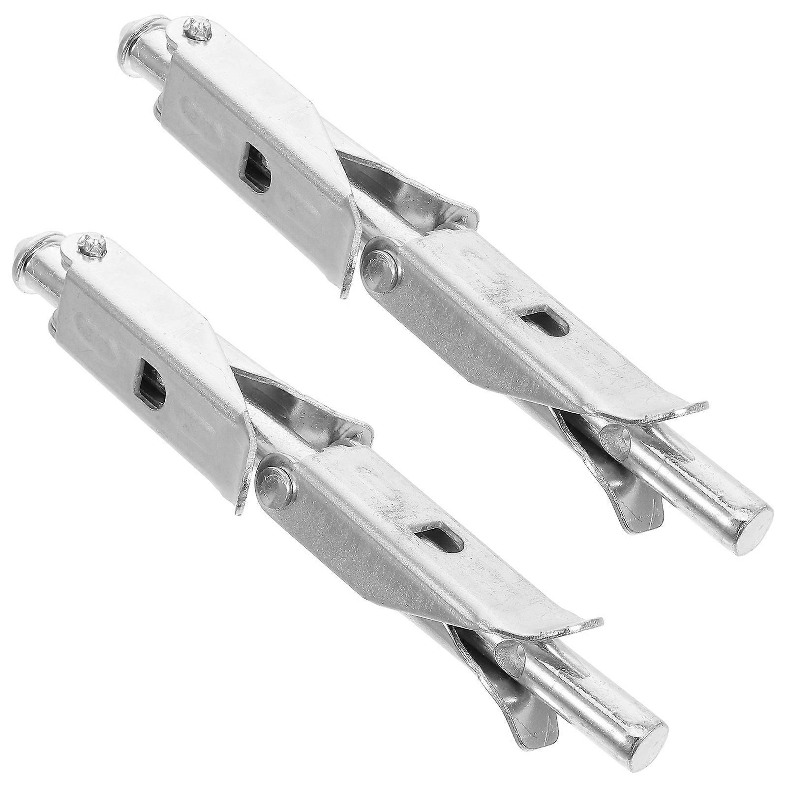 Dual Layer Anchor Ground Stakes Iron 18.00X14.00X1.10CM Securing Structures Shelters Pipe Cold Frames 2Set