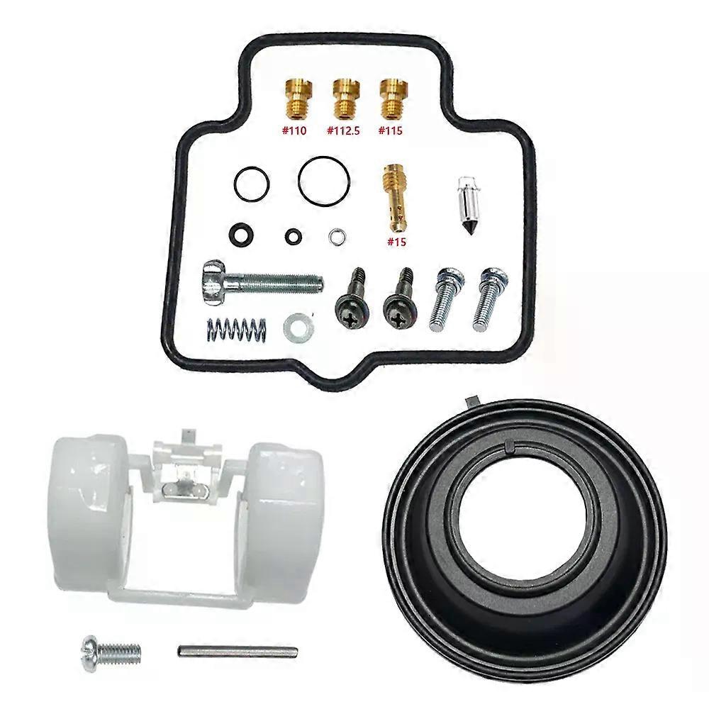 Aplicabil Yamaha BYSON FZS Ride FZ16 SZ16 Kit de reconstrucție a carburatorului Piese plutitoare cu diafragmă