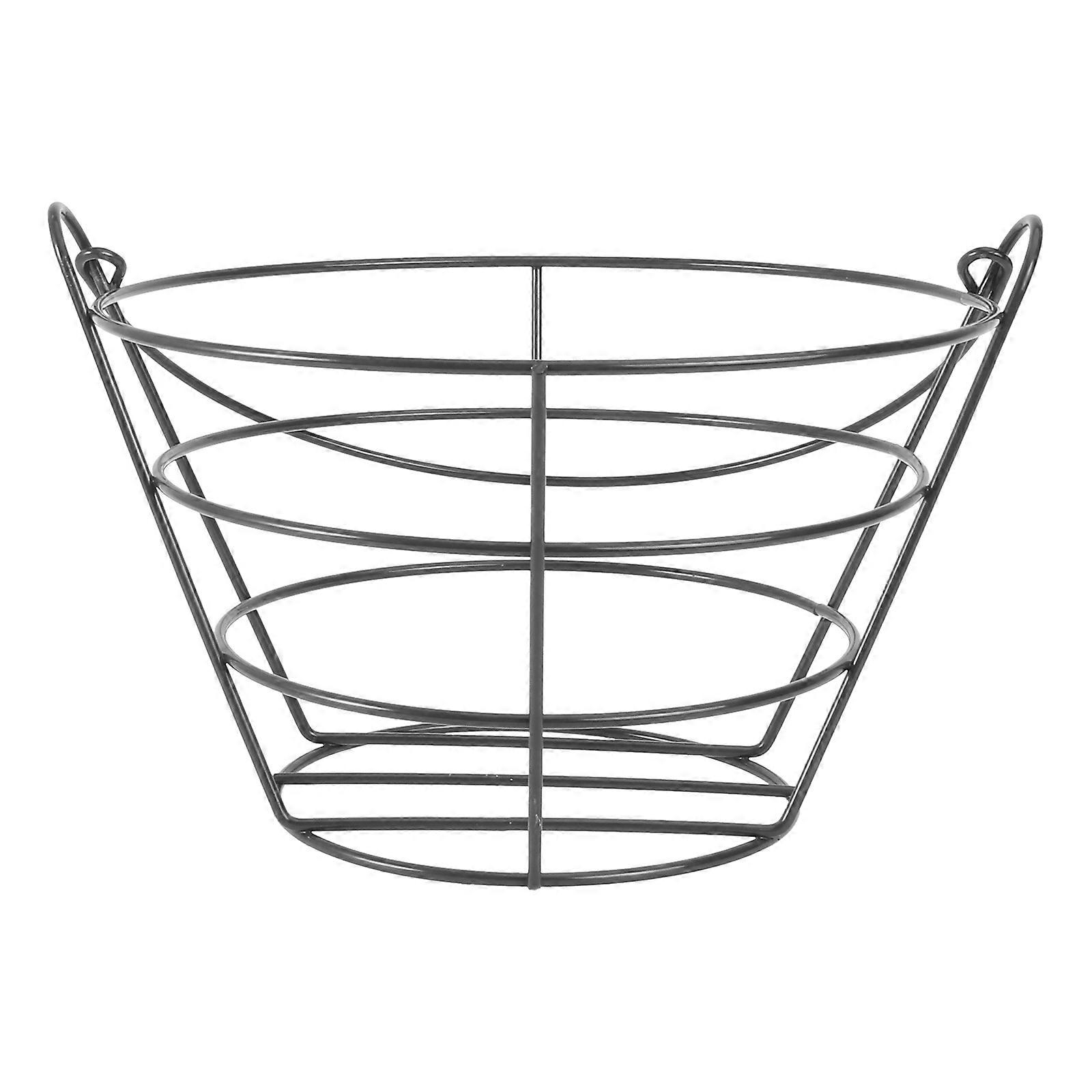Golf Ball Retriever Storage Container Ball Carrying Holder Steel Wire Round Shape for Golf Playing 1Pcs