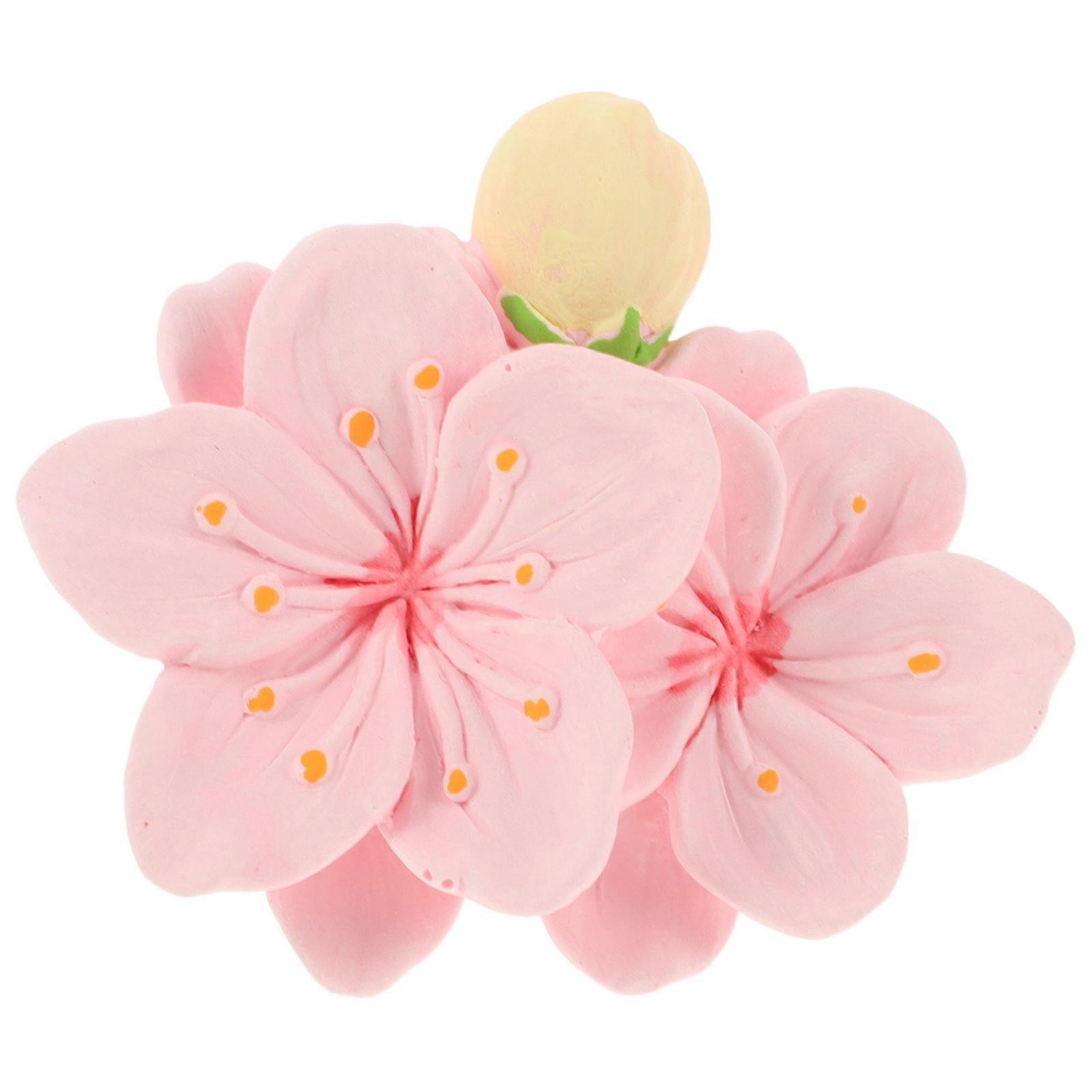 Cute Flower Car Air Freshener Clip Elegant Dashboard Decoration for Women, Portable Car Diffuser Outlet Clip, Delicate Air Vent Decoration for