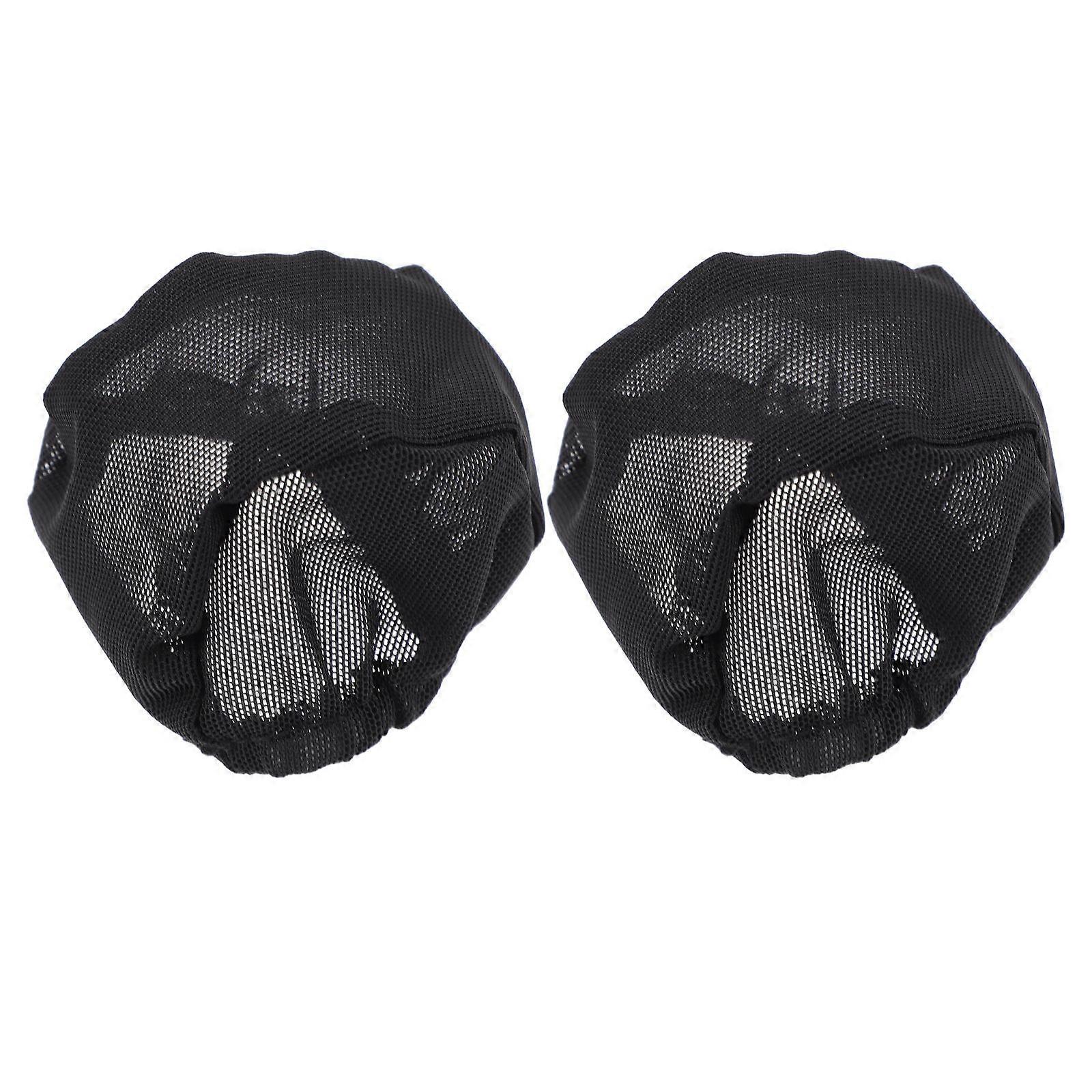 Peruca de Boneca Capas de Cabelo Elásticas Redondas Para Projetos DIY 2Pcs