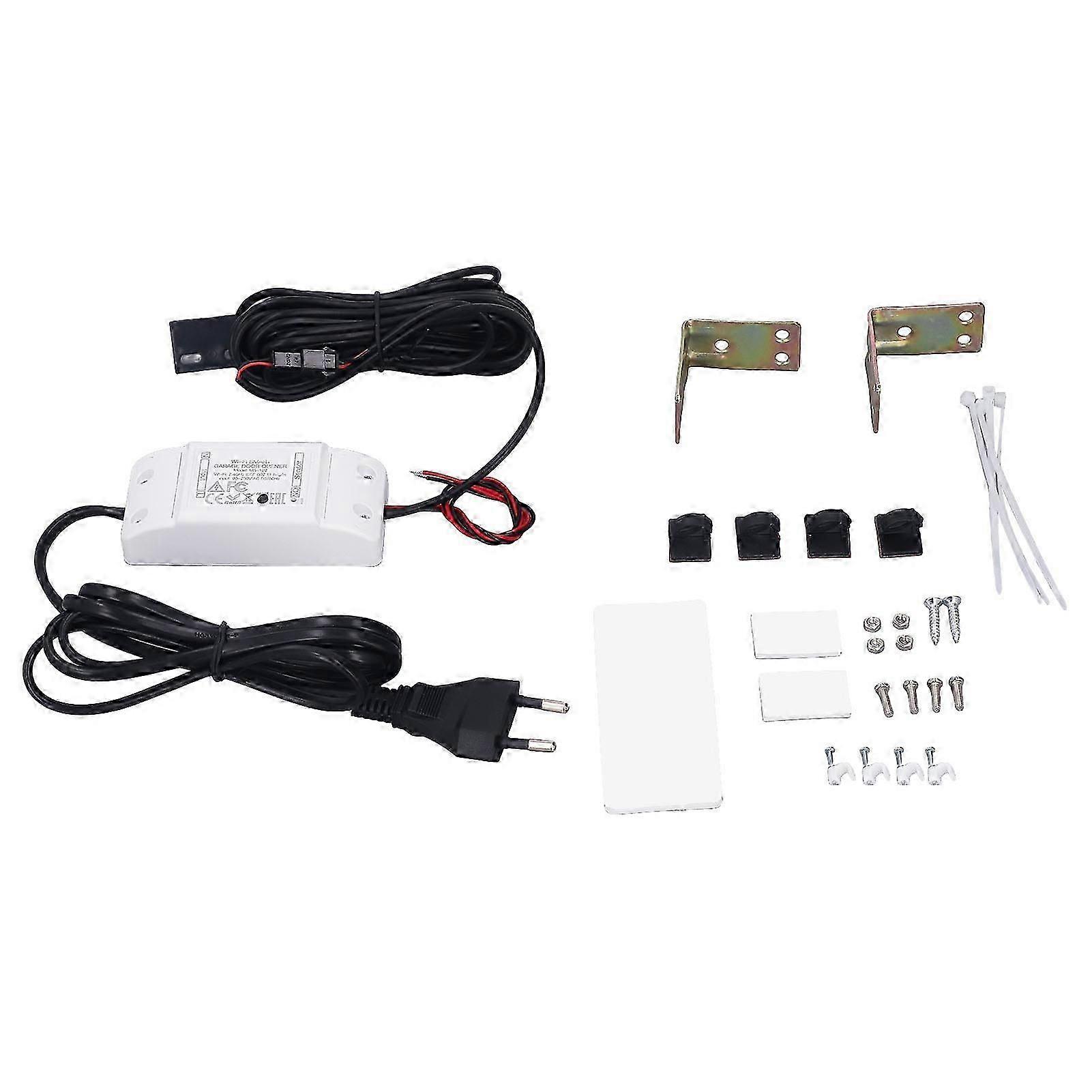 Intelligent Garage Door Controller Smart Door Opener Remote Timing Instrument 90?250V EU Plug