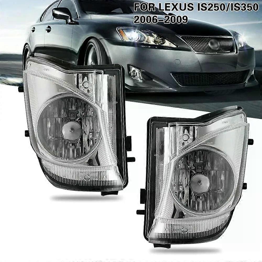 unique Front Fog Lamp Fits FOR Lexus IS250/IS350 2006 2007 2008 2009 Front Bumper Driving Fog Light