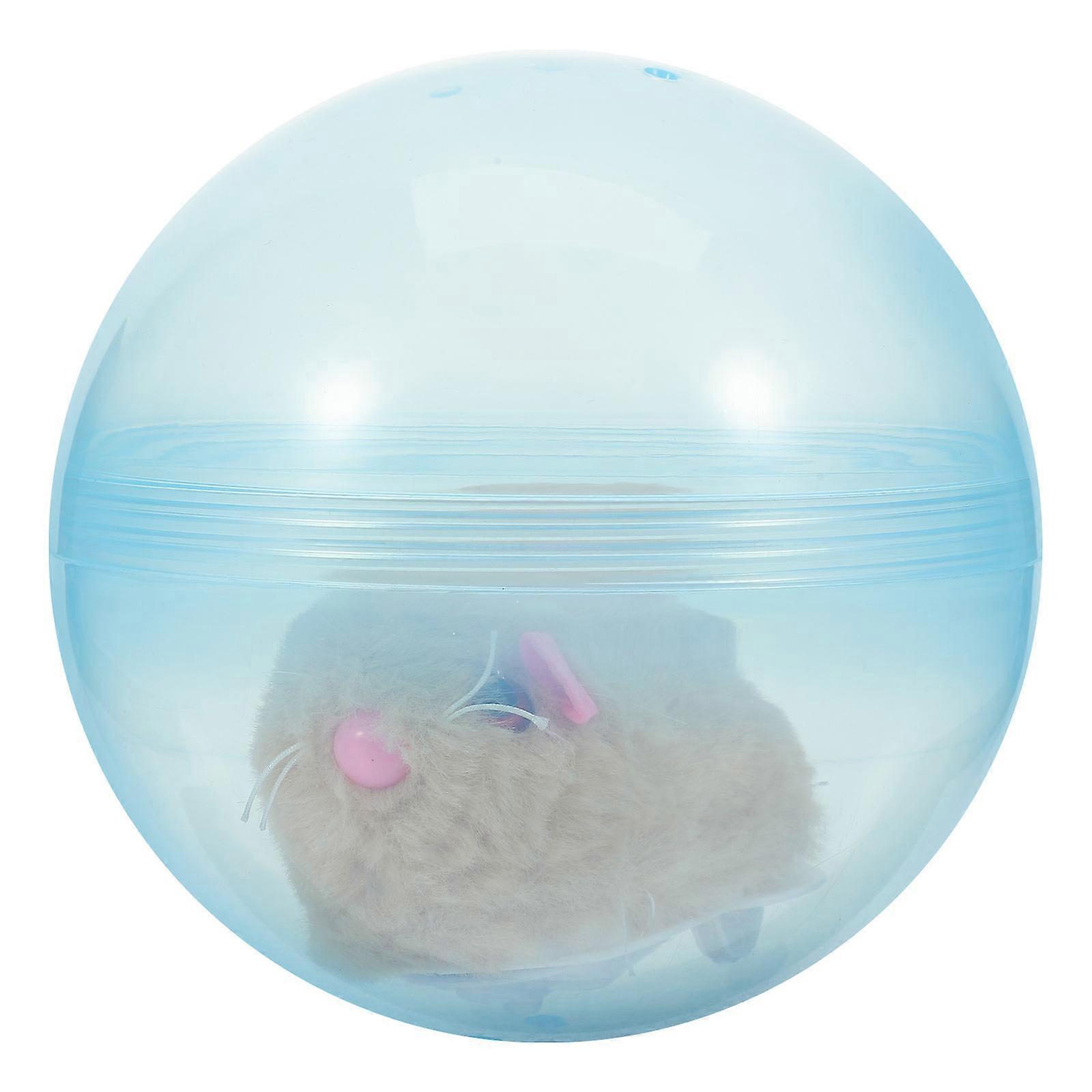 Toy Cat Interactive Pet Cat Teaser Toy Indoor Play Round Shape 1Set