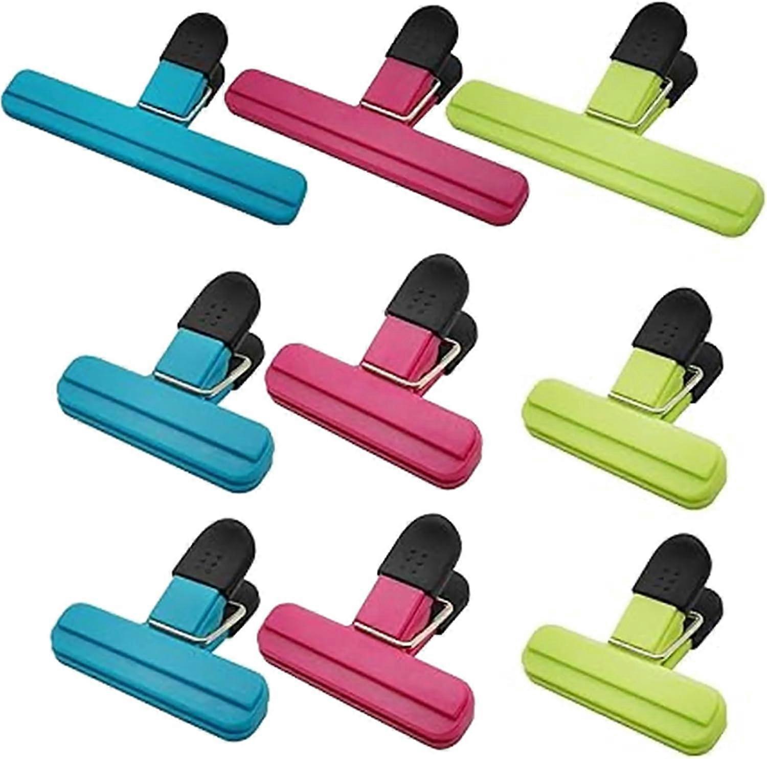 Potato Chip Bag Clips for Kitchen Snacks, 9-Pack