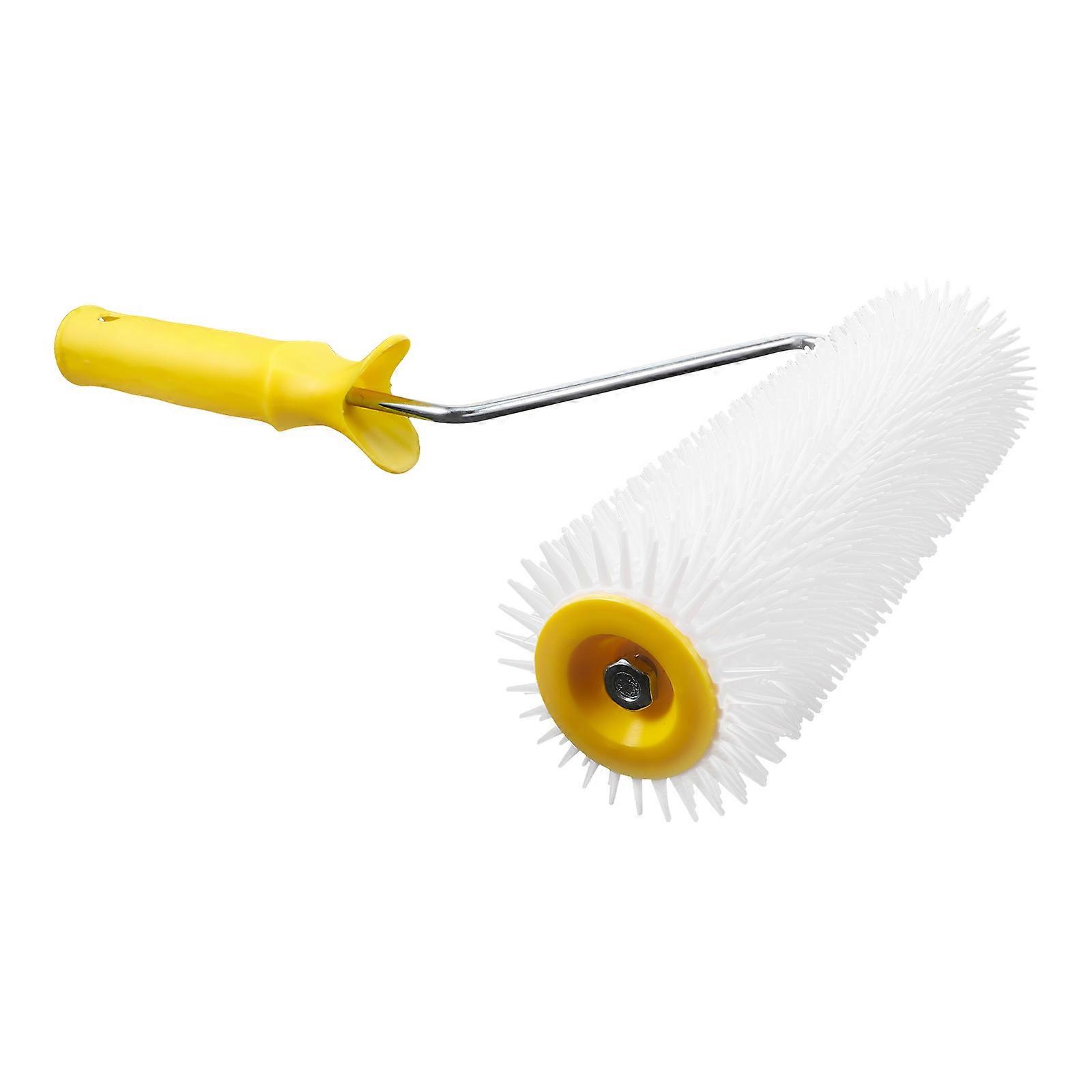 Spiked Screeding Roller with Self Leveling Defoaming Brush for Epoxy Floor Paint – Compact, Lightweight, Durable for Various Surfaces