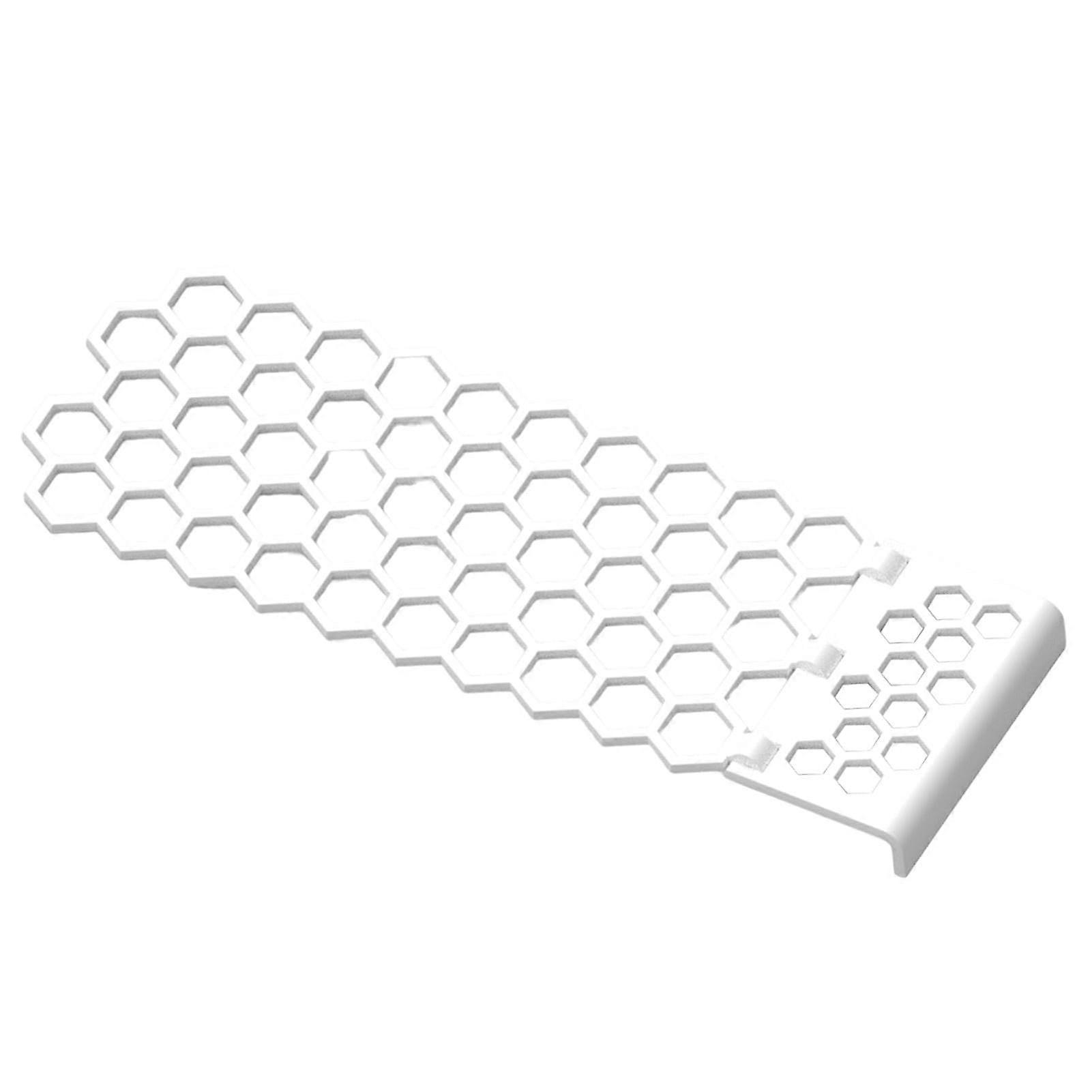 Floating Bee Island Drinking Station, Bee Drinking Ladder, Weather-Resistant, White A