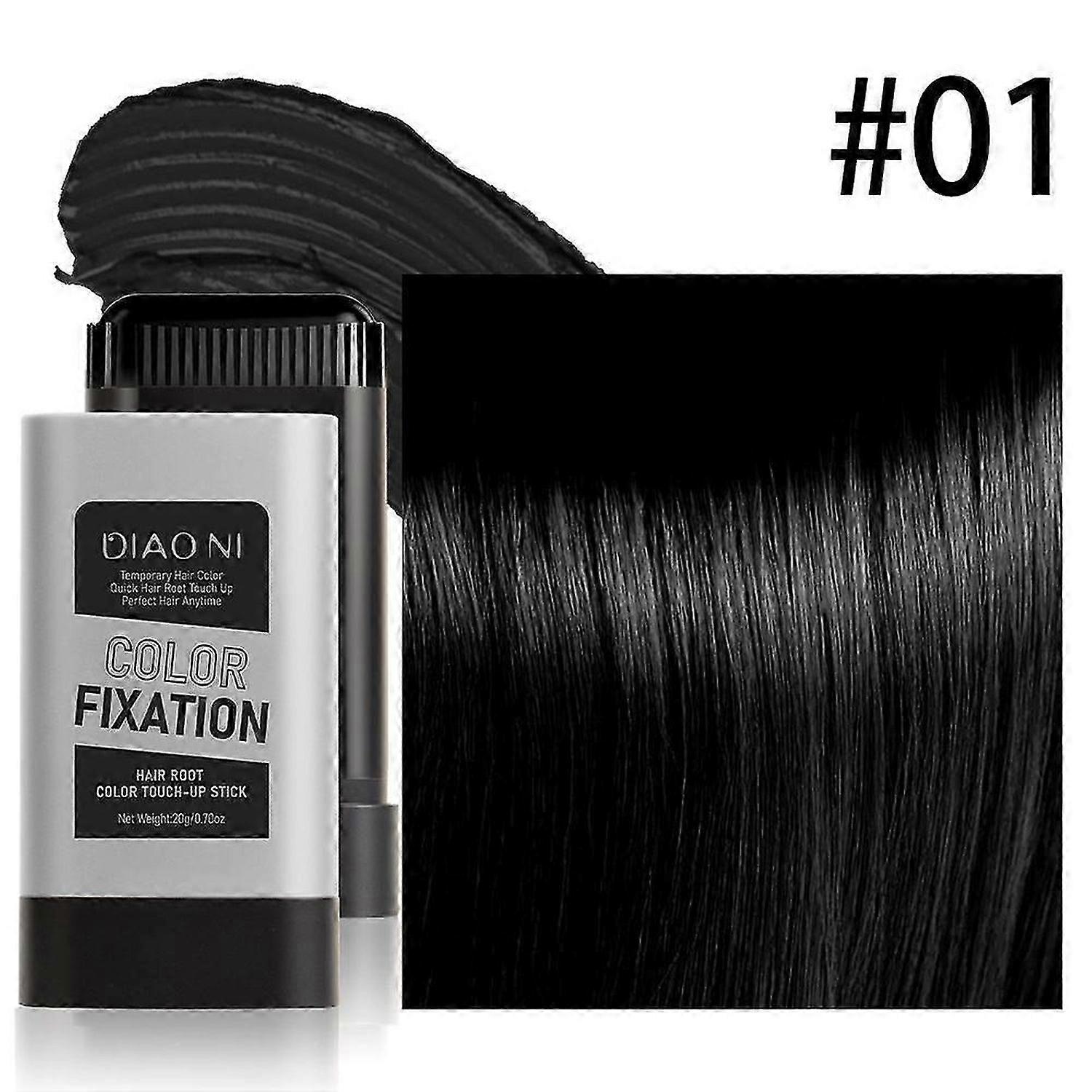 Long Lasting Hair Color Stick, Instant Hair Color Stick With Built-In Comb, Upgraded Waterproof And Sweat-Proof Hairs Dye Combs,Portable Dye Comb For