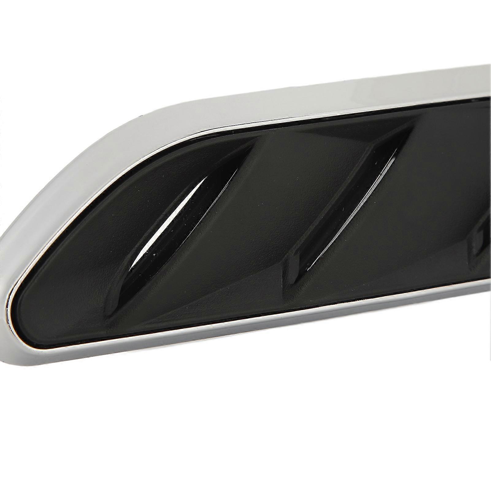 Car Side Skirt 200 X 11cm Carbon Fiber Style 4 Section Type Left Right Side Skirt Splitter for Universal Cars