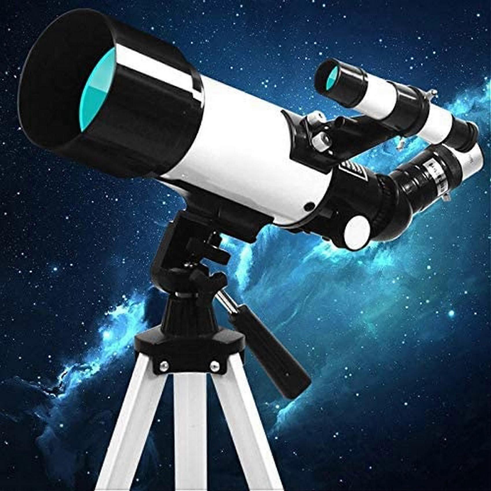 Astronomical Telescope For Kids, 70mm Aperture, 400mm Focal Length, Refractor, Portable Beginner Educational Telescope For Students
