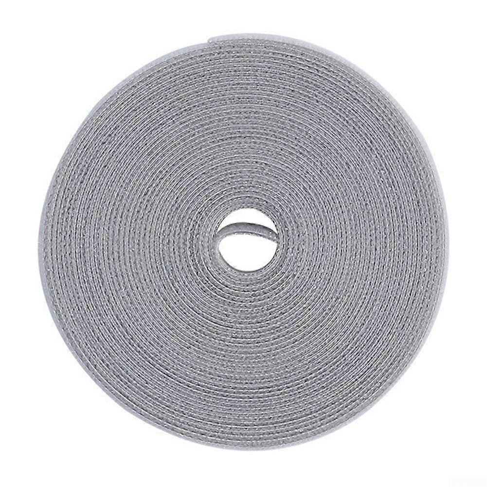 Practical Cable Management Strap, Essential for Home Cable Organization, Grey, Durable Material, Adjustable Size