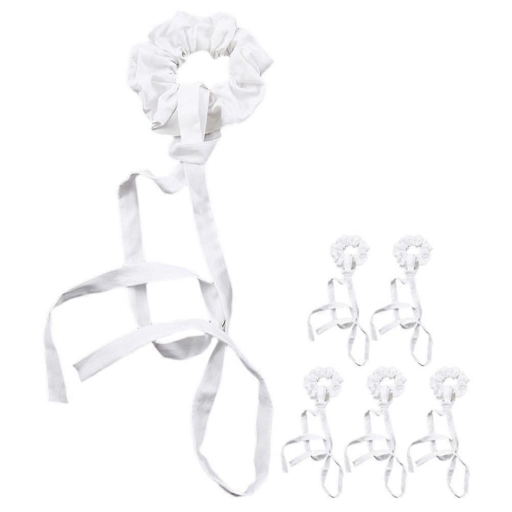It seems like you've provided a product title for **white cotton ribbon hair scrunchies**. If you're looking for help with something related to this