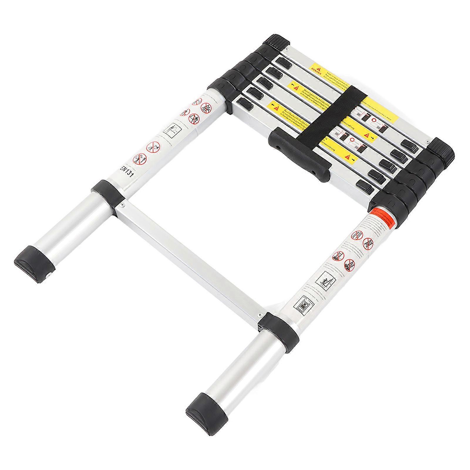 Scala telescopica multifunzionale portatile leggera per scala telescopica multifunzionale per scala di estensione da 2 m per la decorazione di riparazione 