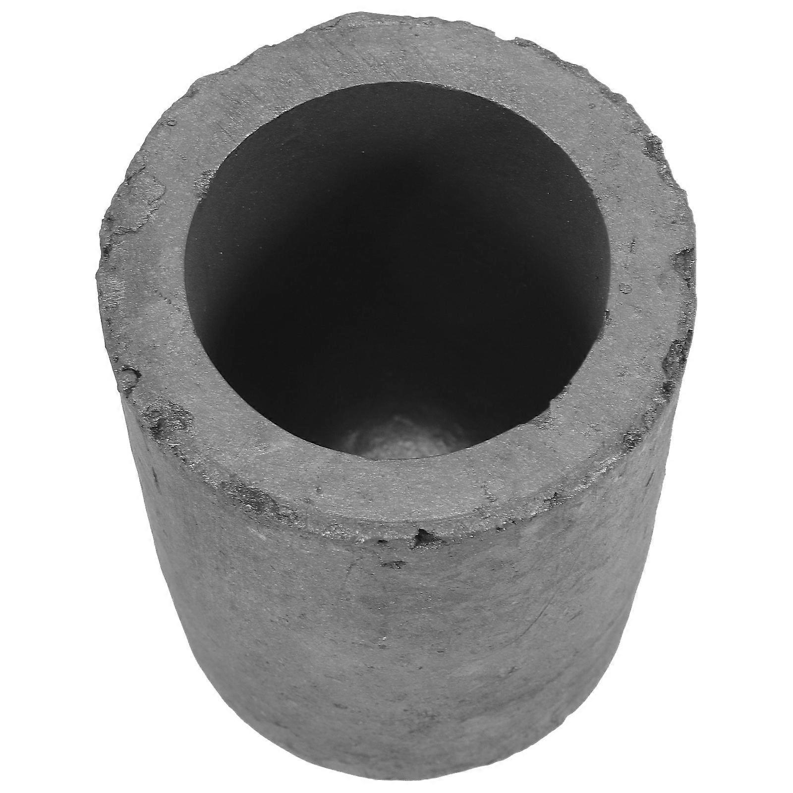 Premium Portable Graphite Crucible for High Temperature Metal Melting – Small Insulated Casting Tool for Gold Testing, Jewelry Making & DIY Furnace