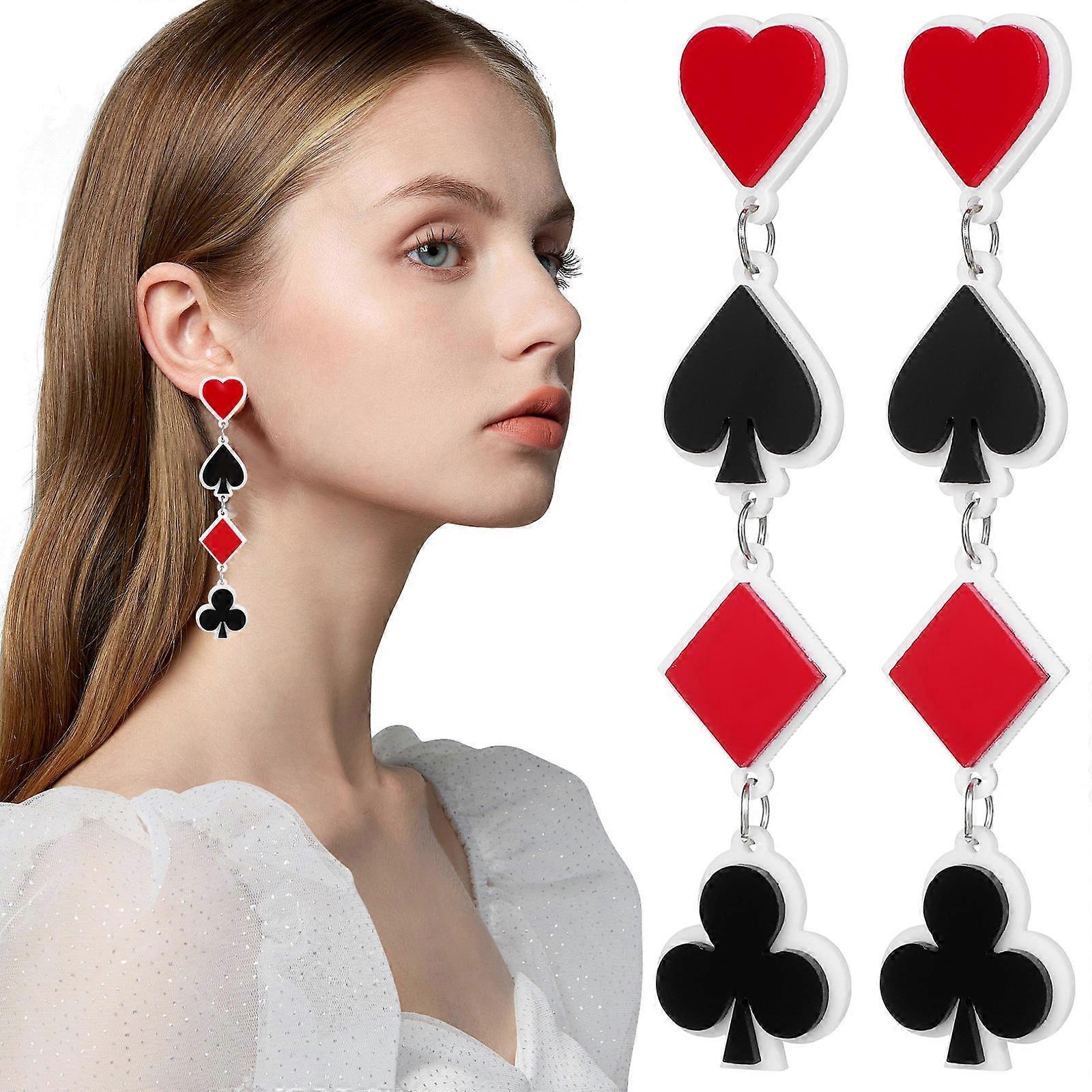 Geometric Drop Earrings for Women – Stylish, Lightweight Ear Adornments for Birthdays and Special Occasions
