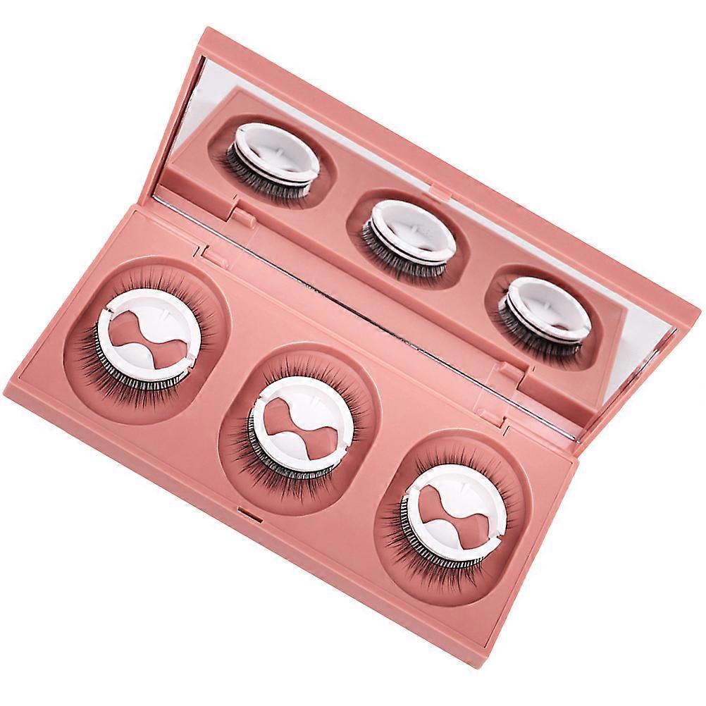 Fake Lashes Natural Looking Faux Eyelashes Clubs Multiple Uses 3 Pairs