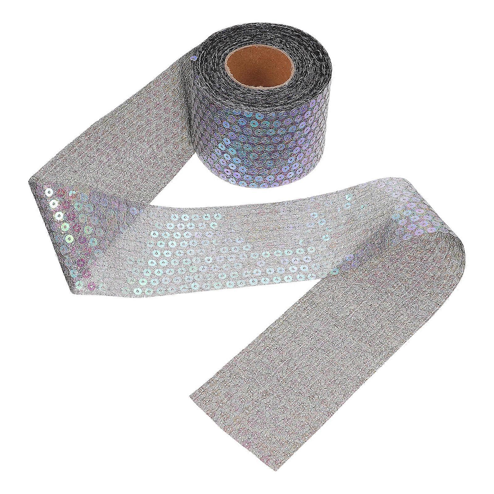 Decorative Craft Ribbon For Party Decoration Bow Making Features Handmade Design 8.3x8.3cm 1Roll