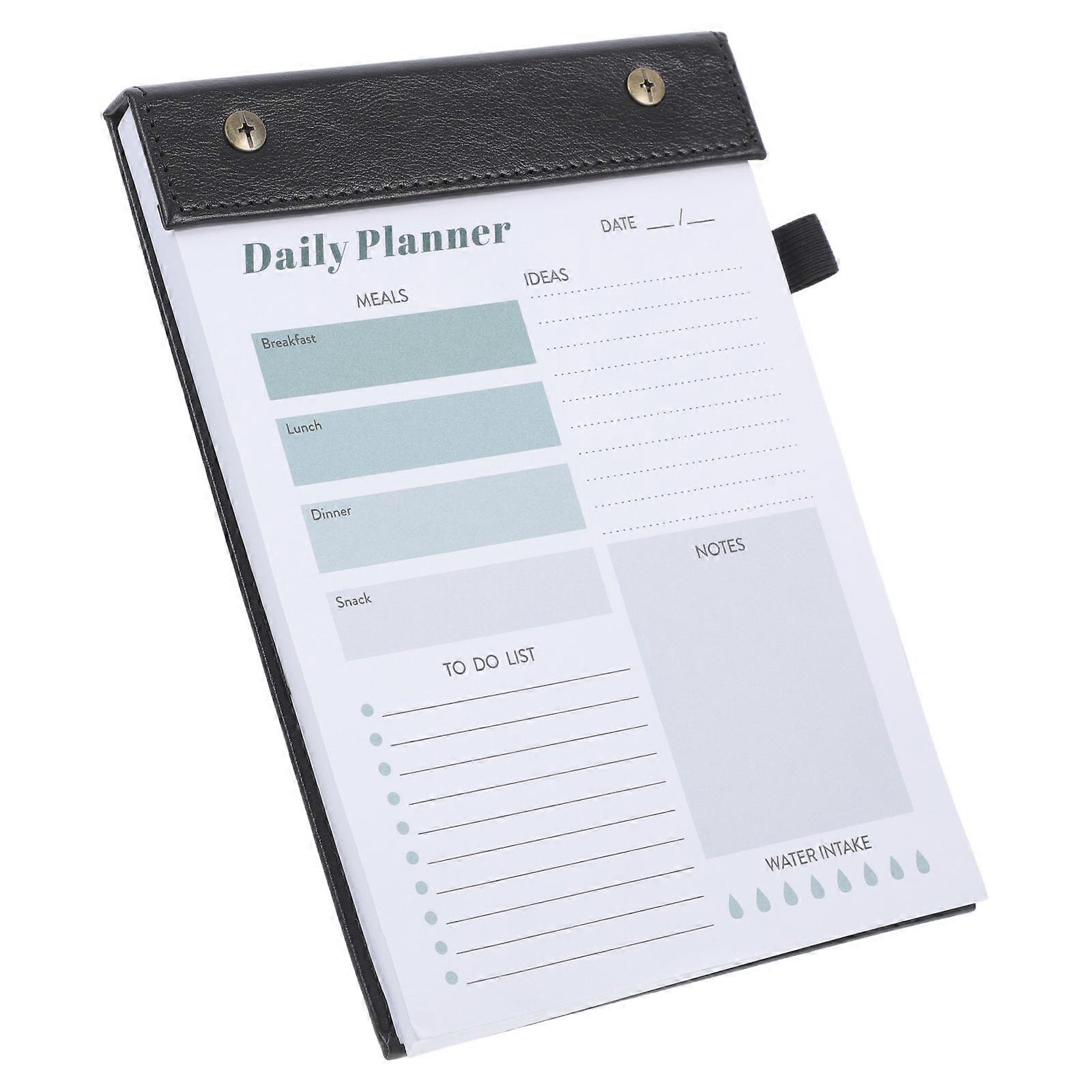 Efficient Time Management with Daily Planner Notebook for Writing