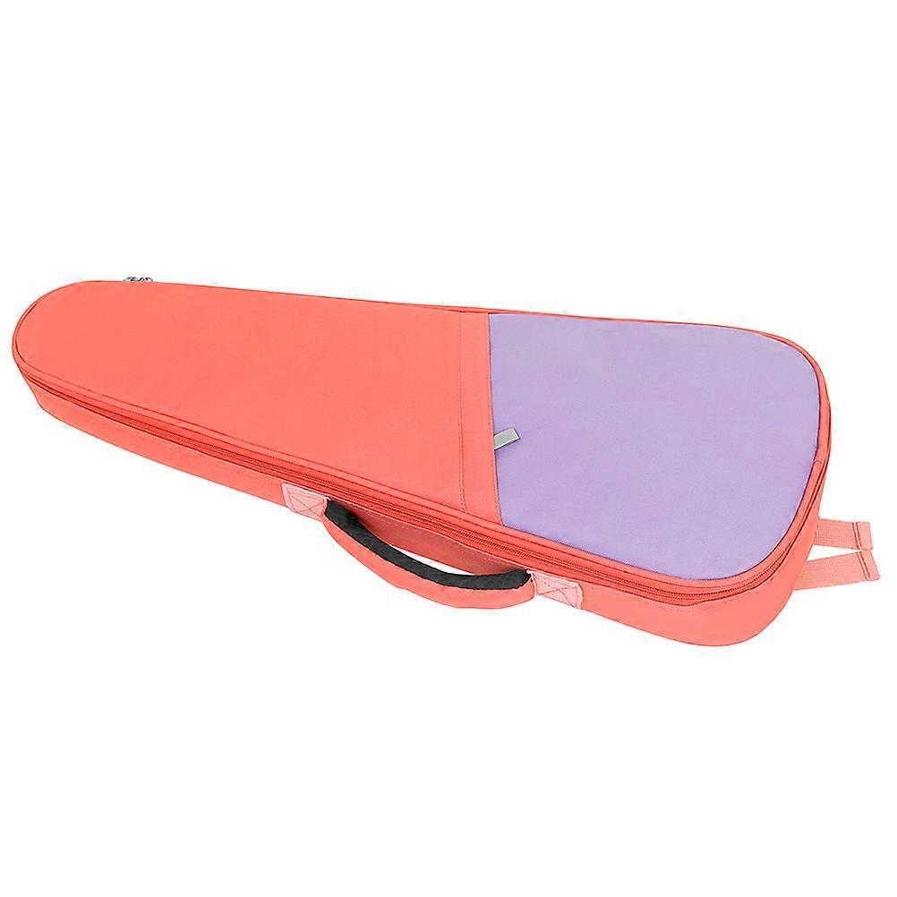 Ukulele Carry Bag Case Ukulele Storage Pouch Oxford Cloth Rectangular Practical Design Musicians 1Set