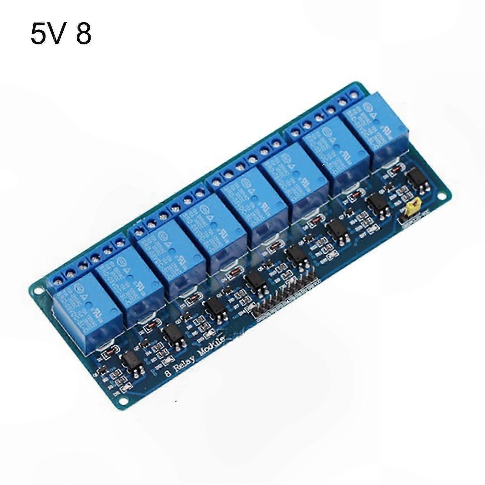 Multi-Channel Relay Module Board with Strong Anti-Interference and High Driving Capability for Workshop Use