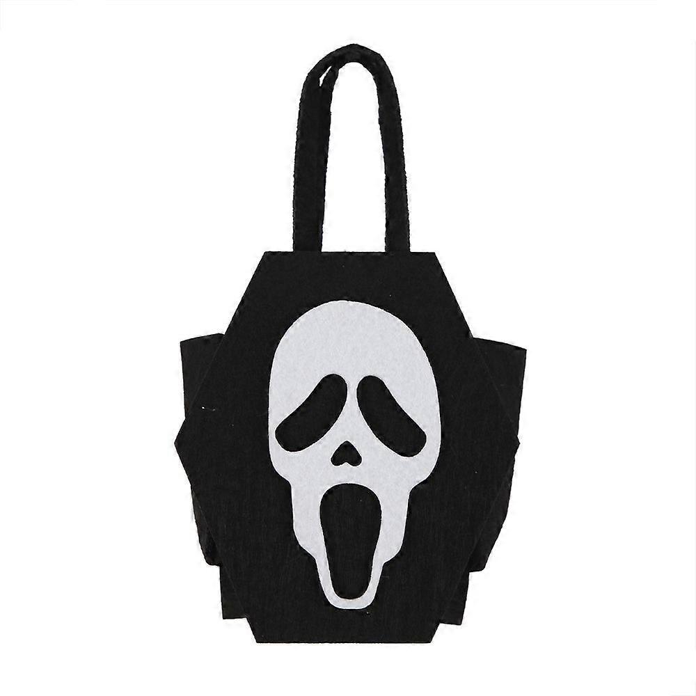 Halloween Party Felt Candy Bag Scared Skull