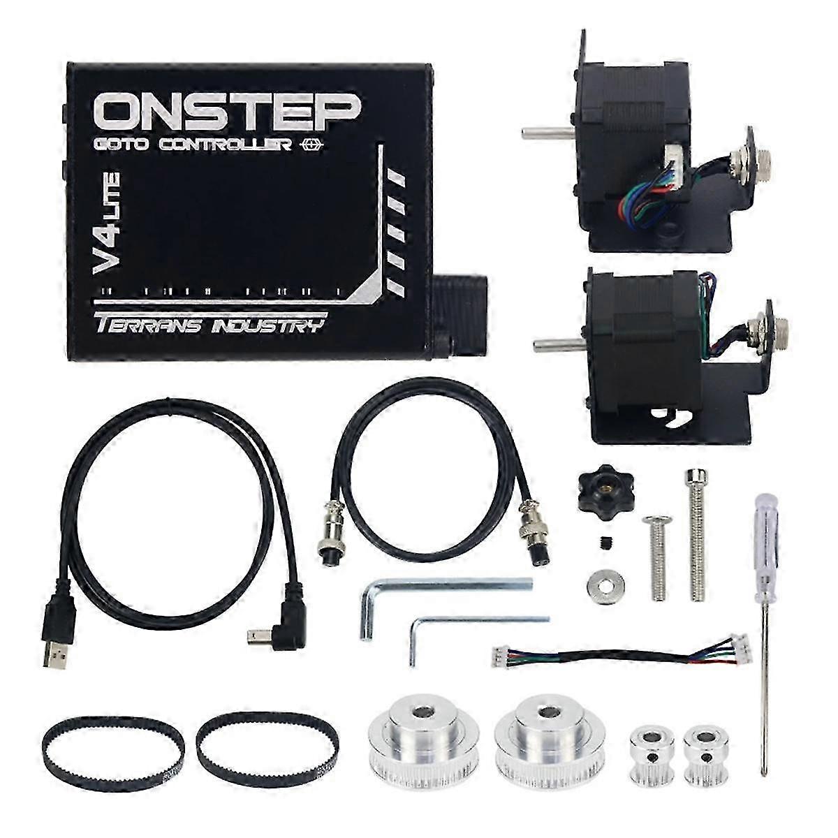V4-Lite Onstep EXOS2 Equatorial Mount Upgrade Kit Biaxial Tracking Astronomical Accessory