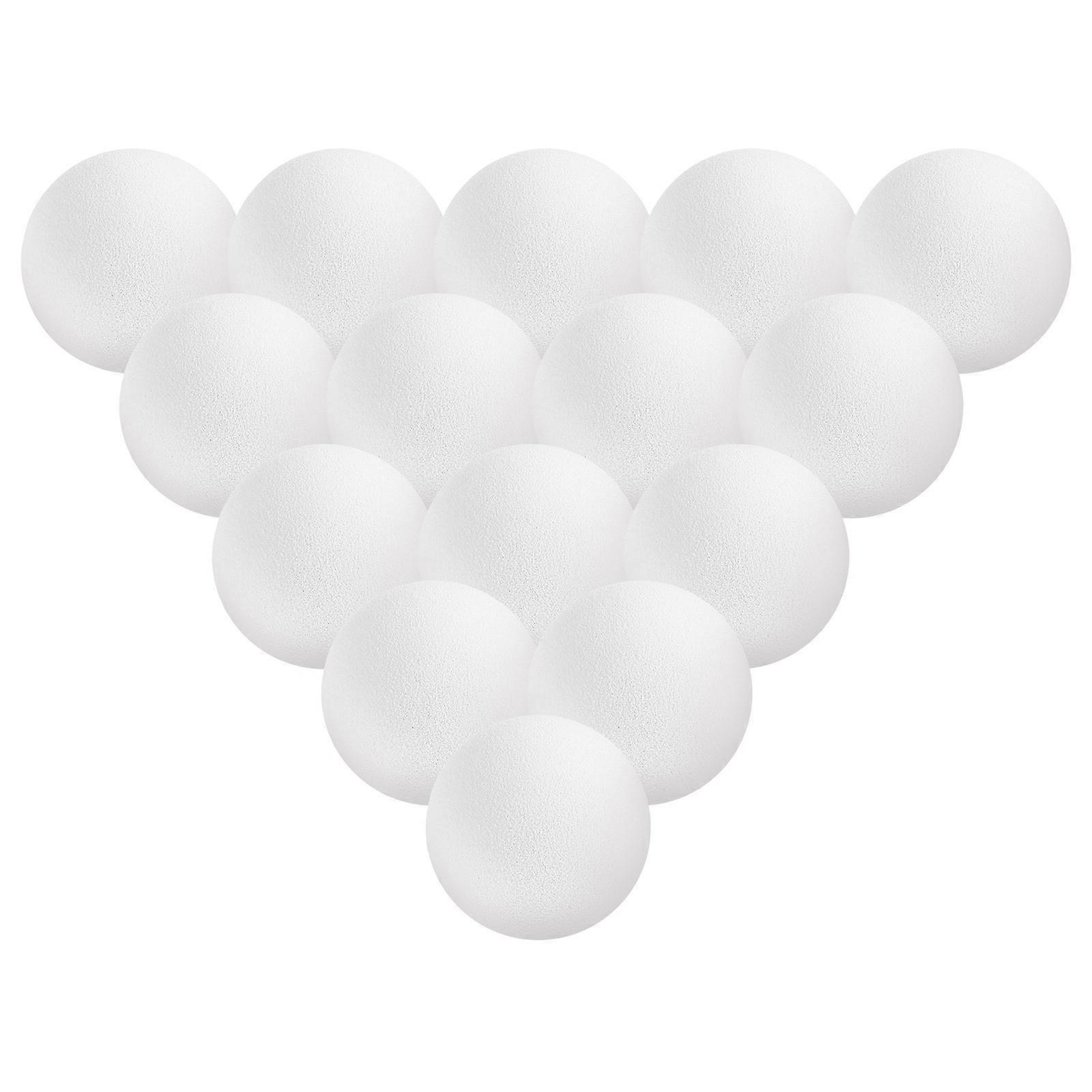 20pcs White EVA Practice Golf Balls for Indoor Training Convenient Quiet Design MultiFunction Use