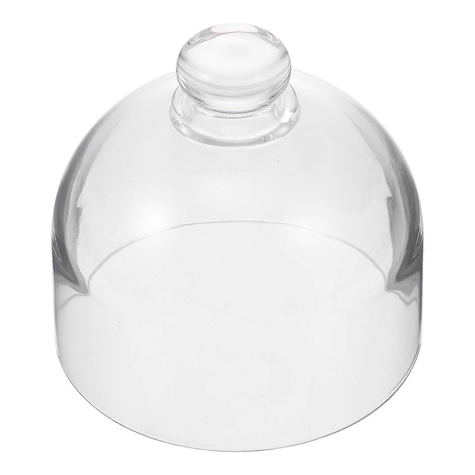 Hemispherical Dessert Display Cover For Kitchen Use Food Preservation 10X10X8.5CM 1Set