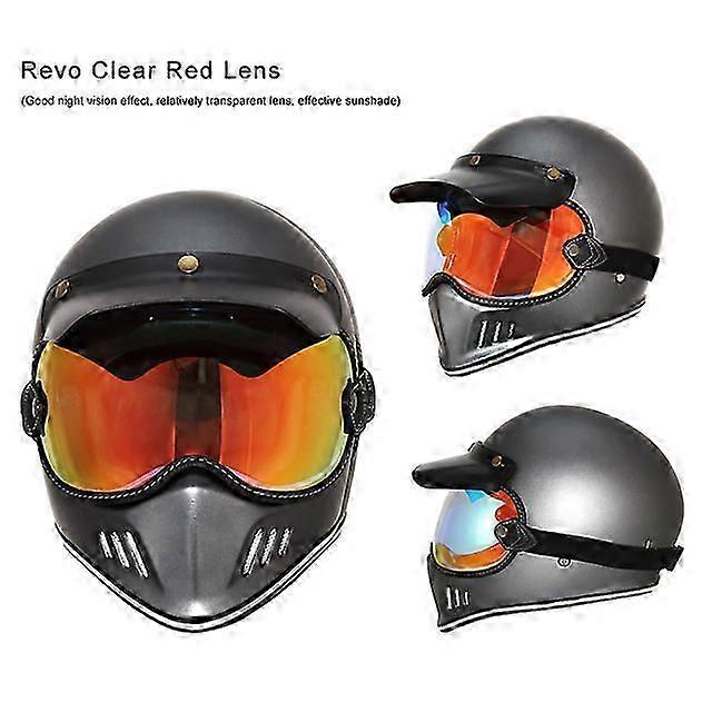 Fit For Retro Shoei Ex Zero Moto3 Helmets Goggles Motorcycle Bubble Visor Motorcycle Accessories