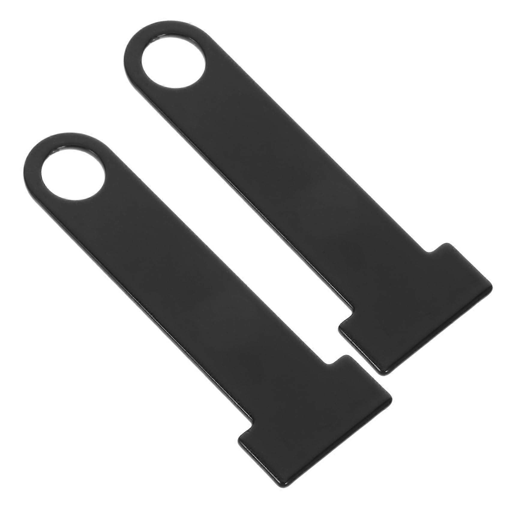 Universal Helmet Ring Lock - 1 Pair, Portable Anti-Theft Security Accessory For Motorcycle Helmets