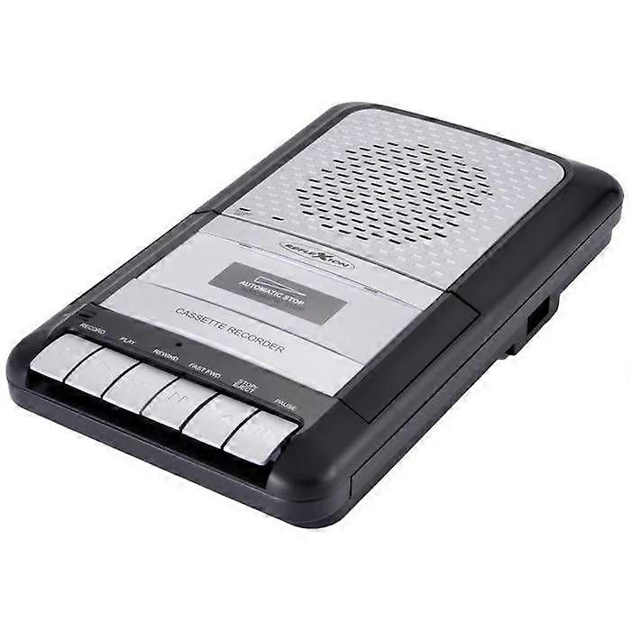 Retro kassettbandspelare reflektion