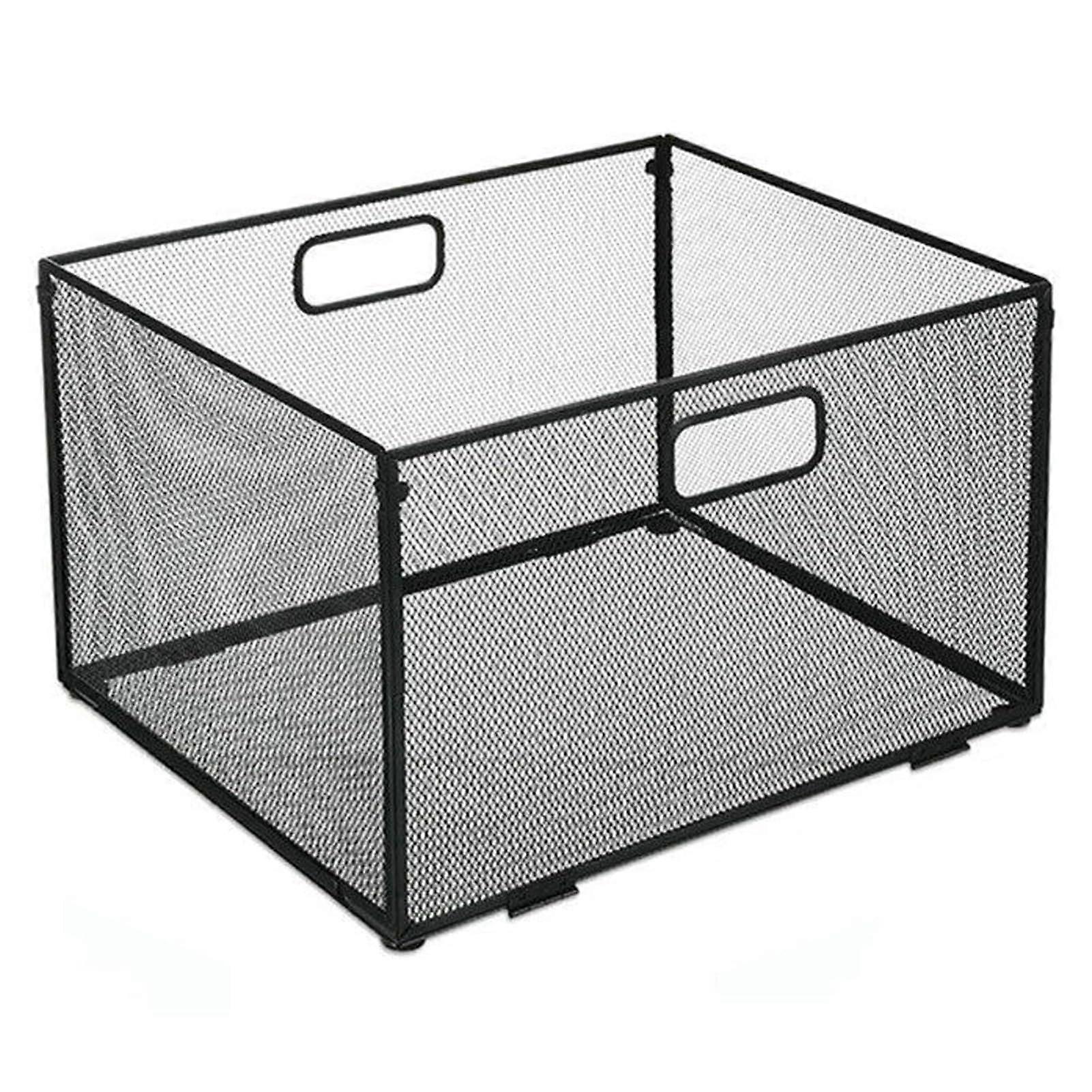Foldable Desktop File Organizer, A4 Hanging File Box, Hanging File Holder Box with Handle, Hanging Files for Filing Cabinet