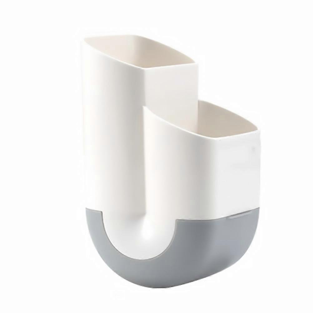 Multifunctional Kitchen Chopstick Holder For Effective Kitchen Tableware Storage And Organization In White 1Pack