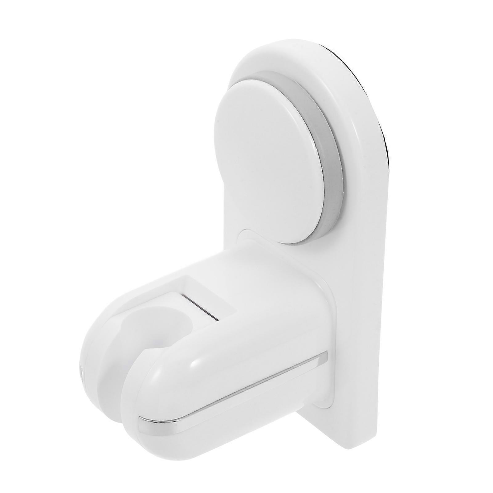 Adjustable Handheld Showerhead Bracket with Punch Suction Base – Removable Wall Mounted Shower Wand Holder for Bathroom – Stable and Lightweight