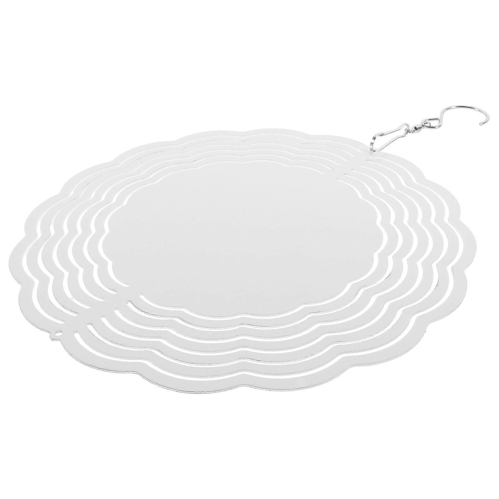 Sublimation Hanging Wind Spinner Garden Decor 7.86X7.86X0.04in DIY Wind Rotation 1Pack For Yard