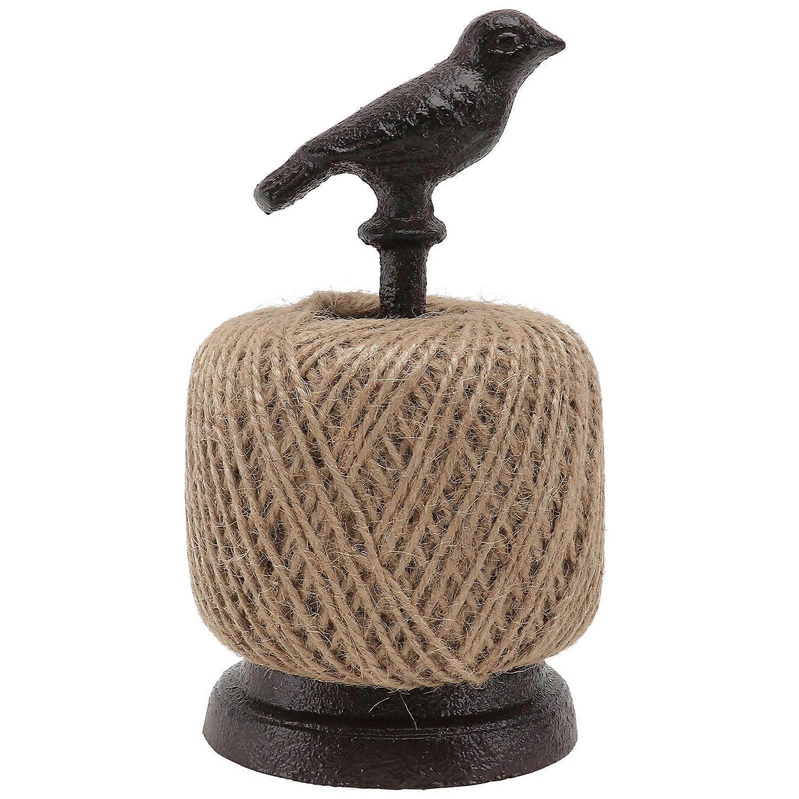 Bird Accessories For Hemp Rope Storage With Cast Iron Material 1Pc