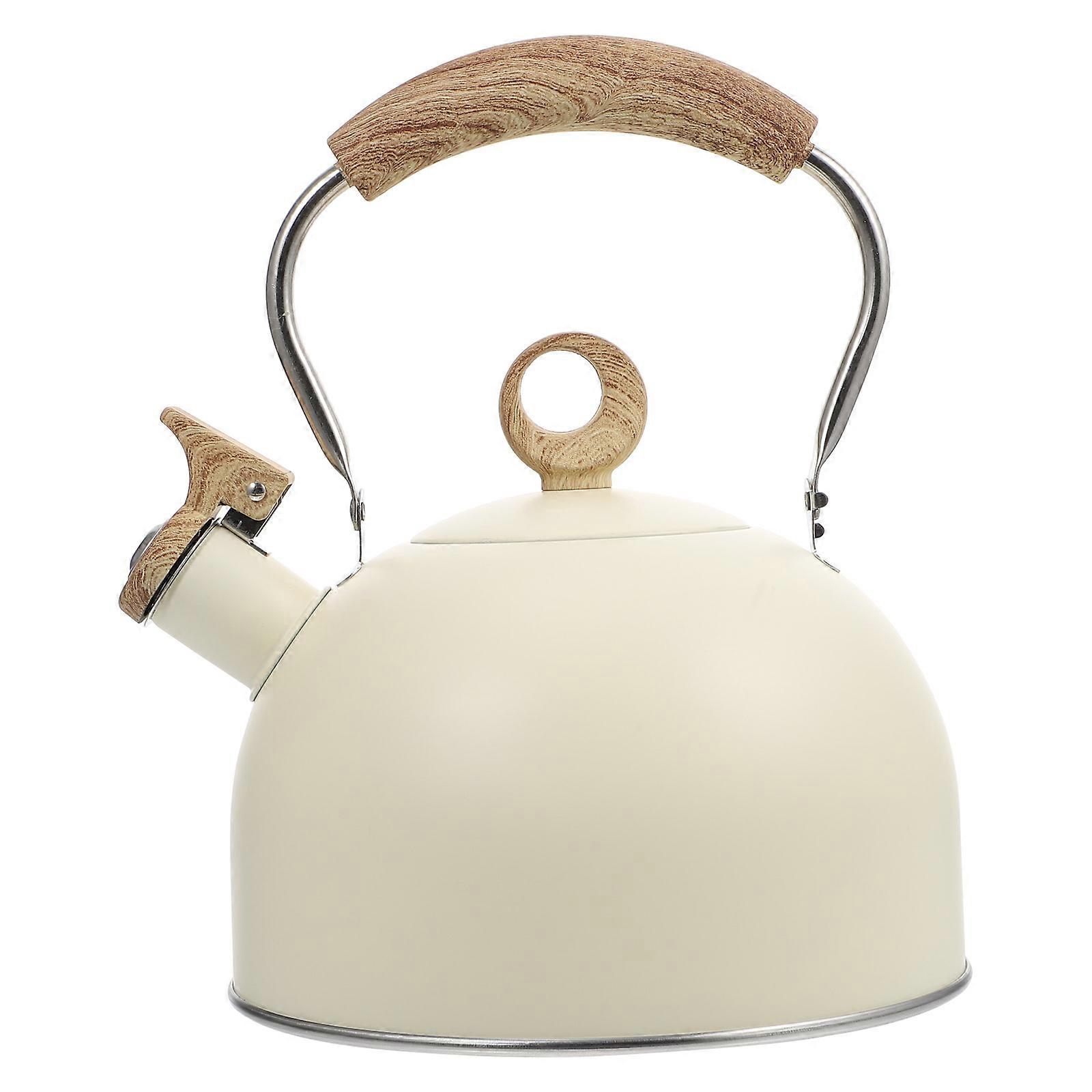 Stainless Steel Kettle with Comfortable Handle for Gas and Induction Cookers – Practical for Tea and Drink Preparation