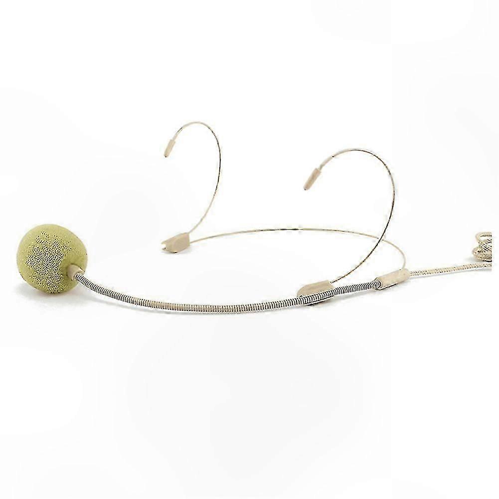 3.5mm Dual Hook Headset Microphone for Teaching, Guiding, and Performances