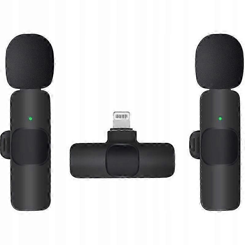 2x Apexel Wireless Microphone For Iphone
