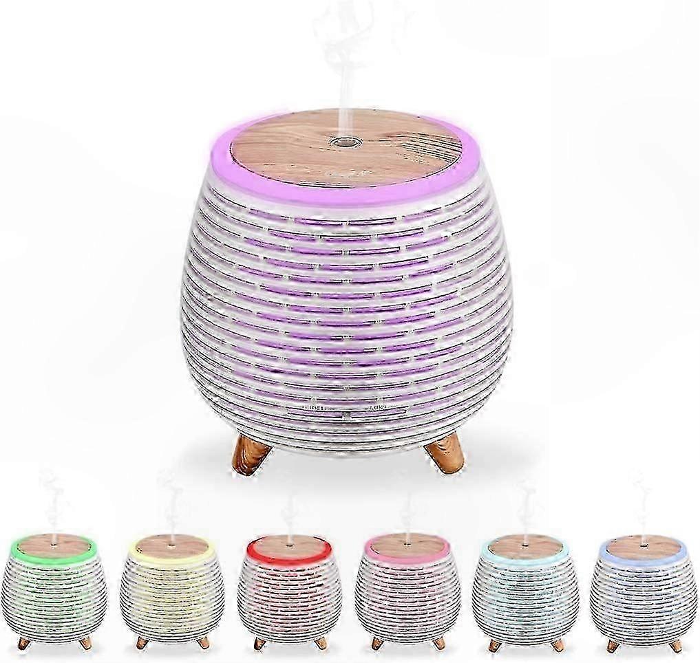 Compact Portable Humidifier with Essential Oil Diffuser Functionality