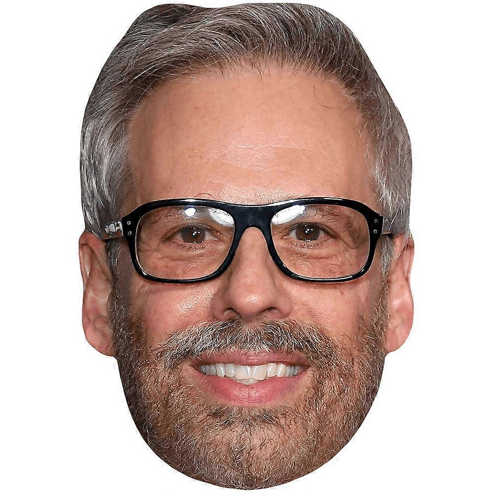 Josh Pais (Glasses) Celebrity Mask, Flat Card Face