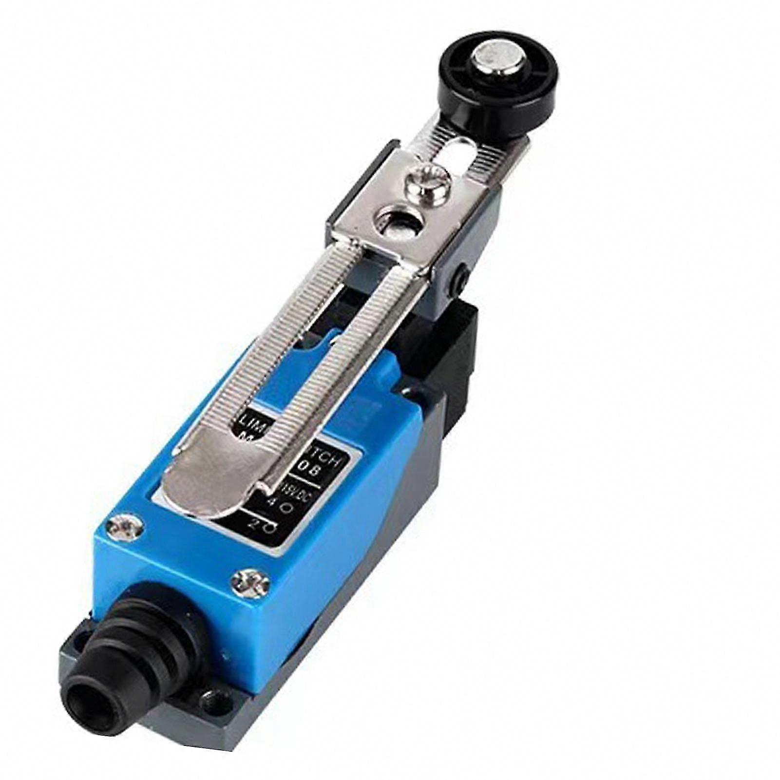 Waterproof IP65 Momentary Limit Switch with Silver Alloy Contact & Adjustable Roller Lever for Mechanical Use