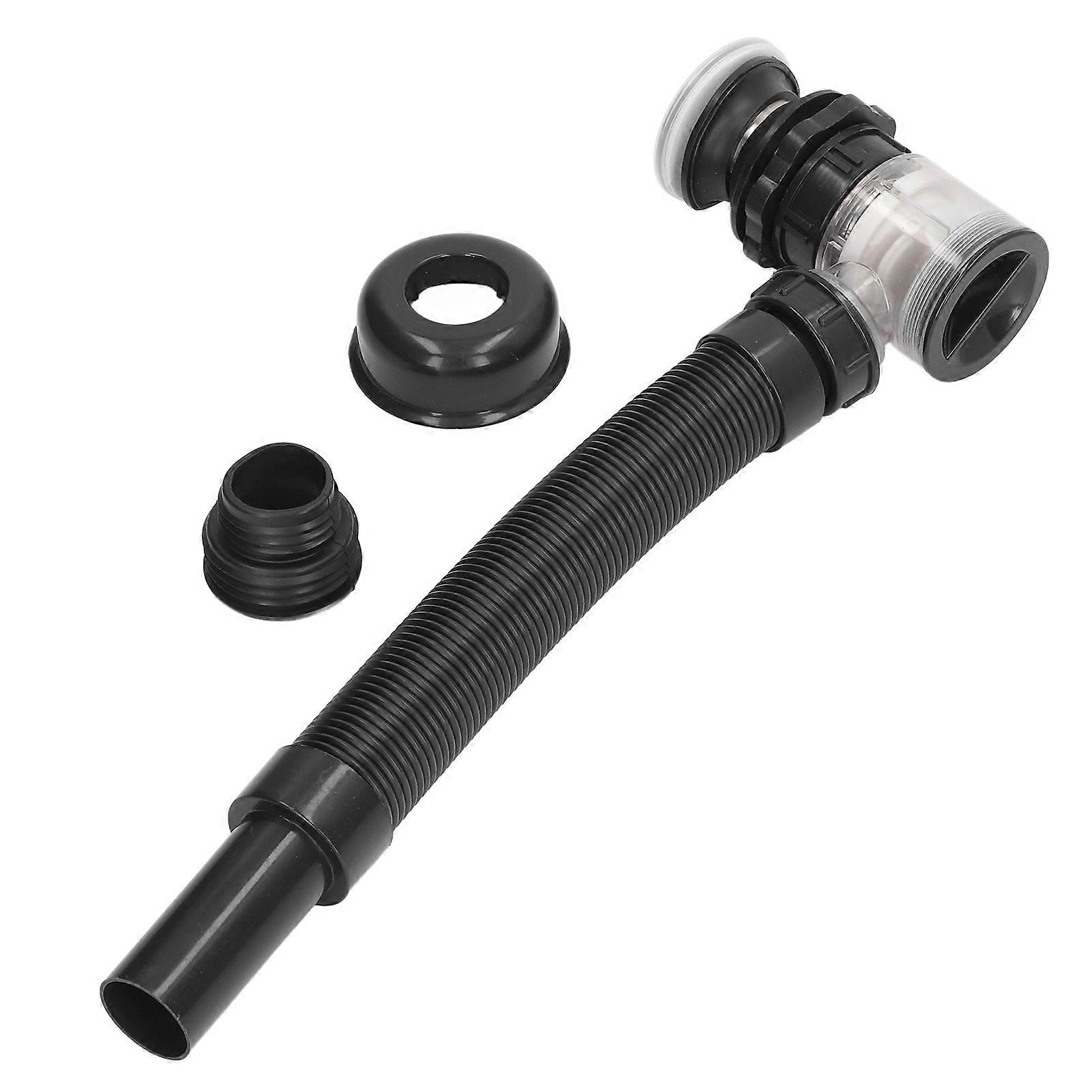 Integrert servant vask avløpsrør Utvidbart fleksibelt avløpsrør i rustfritt stål