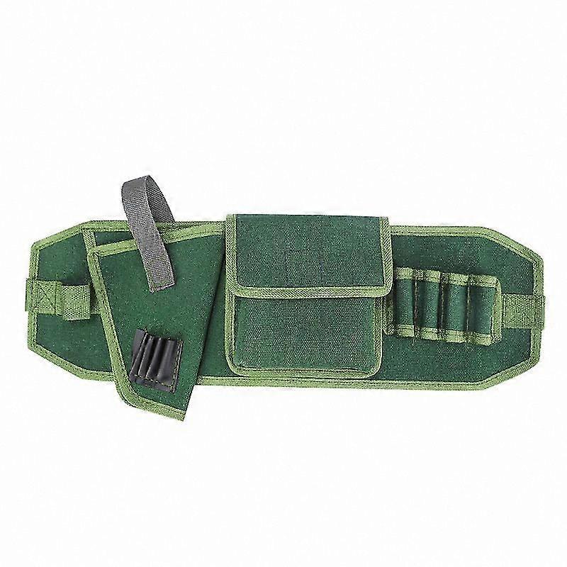 Small Tool Pouch for Electricians with Hammer and Screwdriver Holders