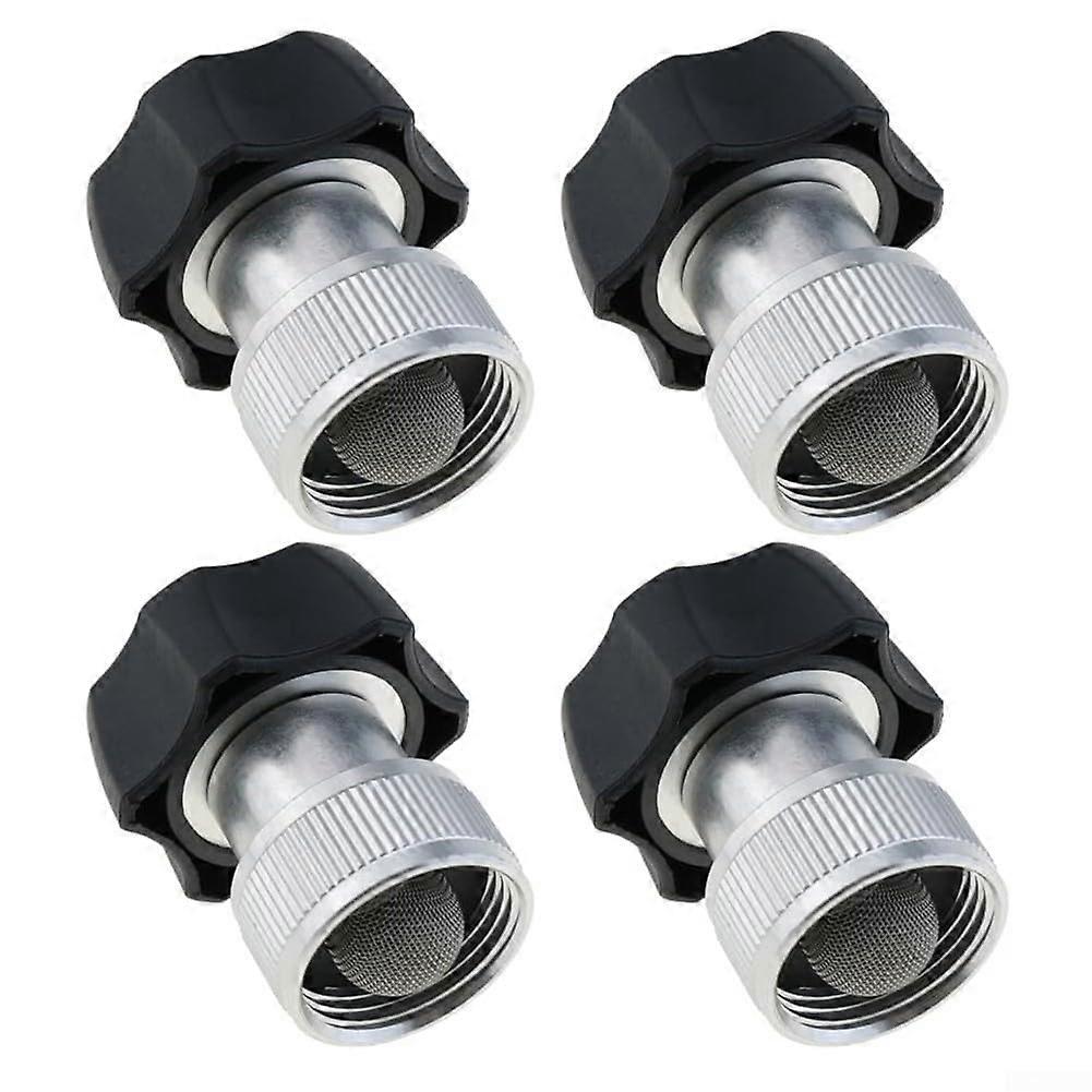 34 Inch Aluminium Hose Coupler for Pressure Washers, LeakProof Technology, Green, Compatible with Most Models