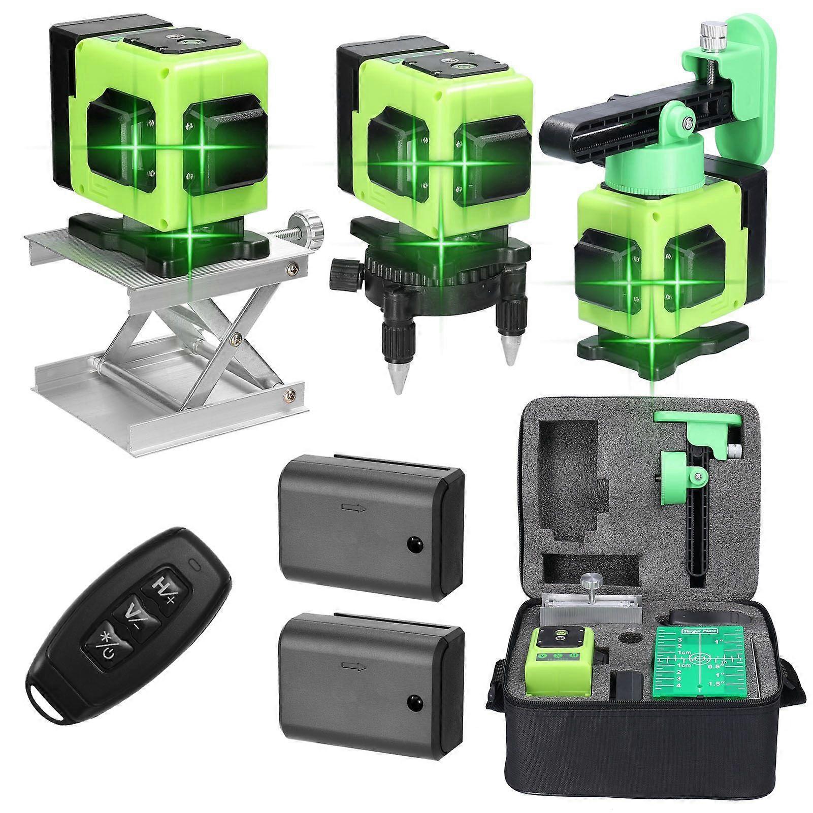 Leveling Tool Kit 12 Lines High Accuracy Self Leveling Level Tool for Construction